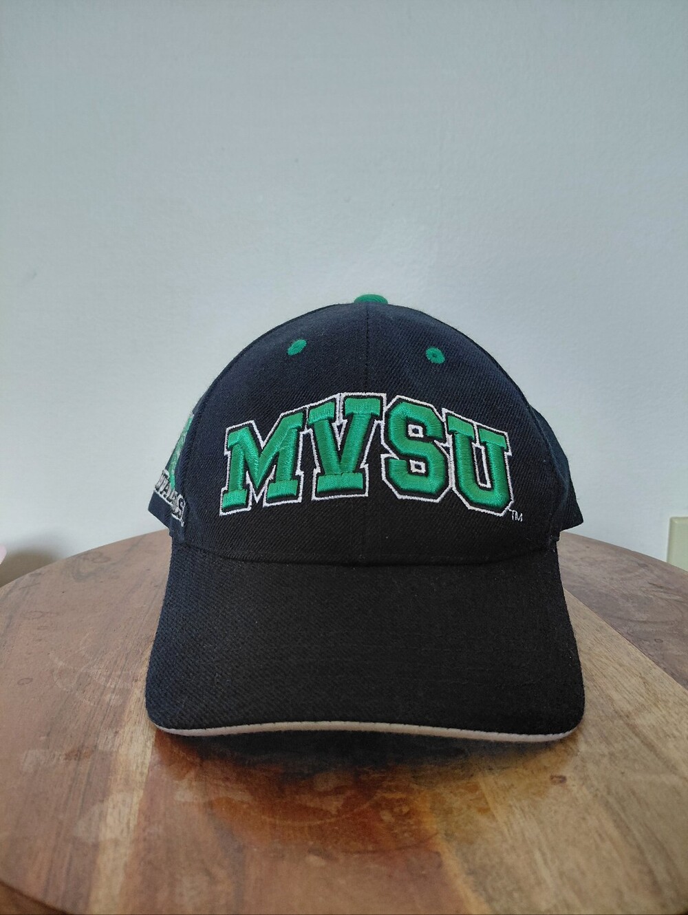 VINTAGE MVSU Delta Devils Mississippi NCAA College Y2K Hat OS